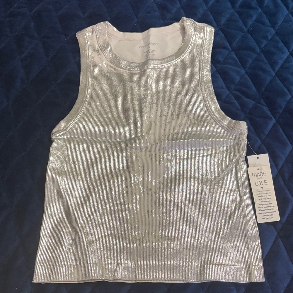 Silver Tank Top
